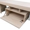 CRAZY ELF Modern LED Light TV Cabinet