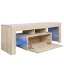 CRAZY ELF Modern LED Light TV Cabinet