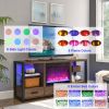 60-inch Electric Fireplace Media TV Stand