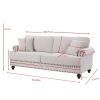 Elegant Chenille 2-Seater Sofa