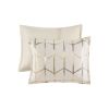Intelligent Design Raina Metallic Printed Duvet Cover Set