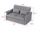 The OpulentEase VelvetConvert Loveseat