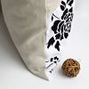 Onitiva Floral World Linen Stylish Patch Work Pillow Cushion