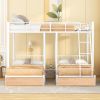 SpaceMax Full/Twin Triple Bunk Bed
