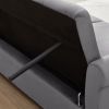 The OpulentEase VelvetConvert Loveseat