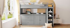 SpaceSaver Loft Bed with Desk and Storage