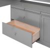 SpaceSaver Loft Bed with Desk and Storage