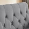 The OpulentEase VelvetConvert Loveseat