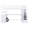 VersaSpace Twin Loft Bed with Desk and Storage
