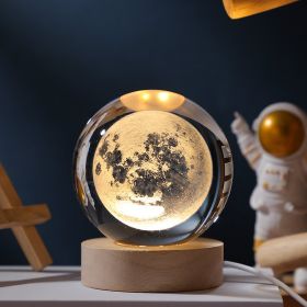 Crystal Ball Decoration Night Light (Items: Moon)