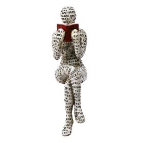 Scandinavian Modern Woman Reading Resin Statue (Color: D)