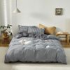 Simple Style Bedding 4 Piece Quilt Cover Set