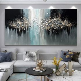 Exquisite Hand-Painted Abstract Texture Oil Painting (Style: 1, size: 150x220cm)