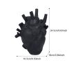 Arterial Elegance Heart-Shaped Vase