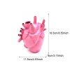 Arterial Elegance Heart-Shaped Vase