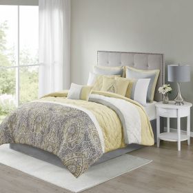 Shawnee 8 Piece Comforter Set (Color: as Pic)