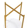 MarbleGlow 2-Layer Round End Table