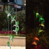 LED Solar Hummingbird Wind Chimes