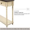 Rustic Elegance Console Table with Drawers