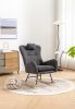 VelvetEase Modern Rocking Chair