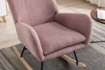VelvetEase Modern Rocking Chair