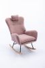 VelvetEase Modern Rocking Chair