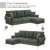 Luxora Reversible Sectional Sofa with Chenille Fabric
