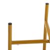 MarbleGlow 2-Layer Round End Table