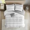 Lumi Chic Striped Comforter Set by Intelligent Design