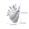 Arterial Elegance Heart-Shaped Vase