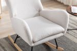 VelvetEase Modern Rocking Chair