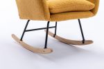 VelvetEase Modern Rocking Chair