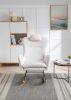 VelvetEase Modern Rocking Chair