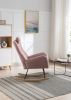 VelvetEase Modern Rocking Chair