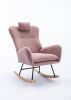 VelvetEase Modern Rocking Chair