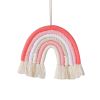 Vibrant Rainbow Macrame Wall Hanging