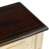 Rustic Elegance Console Table with Drawers