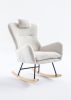 VelvetEase Modern Rocking Chair
