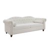 Elegant Chesterfield Velvet Sofa