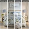 5 Piece Cotton Duvet Cover Set with Throw Pillow