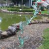 LED Solar Hummingbird Wind Chimes