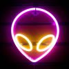 Cosmic Glow Alien LED Neon Sign