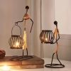 Rustic Bamboo Glow Candle Holder
