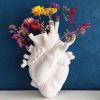 Arterial Elegance Heart-Shaped Vase