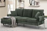 Luxora Reversible Sectional Sofa with Chenille Fabric
