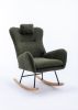 VelvetEase Modern Rocking Chair