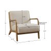 INK+IVY Novak Mid-Century Lounge Chair
