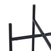 MarbleGlow 2-Layer Round End Table