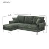 Luxora Reversible Sectional Sofa with Chenille Fabric