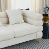 Buccleuch Streamline Modern Three-Seater Sofa